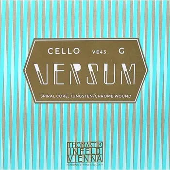 Struna pro kytaru a smyčcový nástroj Thomastik Versum THVE-43, Struna na violoncello G 4/4