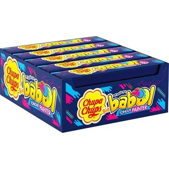 Žvýkačka Chupa Chups Big Babol Tongue Painter 27,6g karton 20 ks