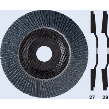 Brusný kotouč Lamelový kotouč SILVERSTAR Sonnenflex průměr 115x13x22,23 mm 60 zrnitost