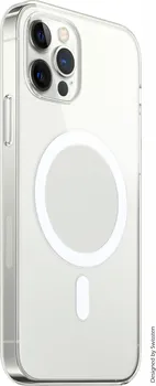 Pouzdro na mobilní telefon Swissten Clear Jelly MagStick pro Apple iPhone 13 průhledný