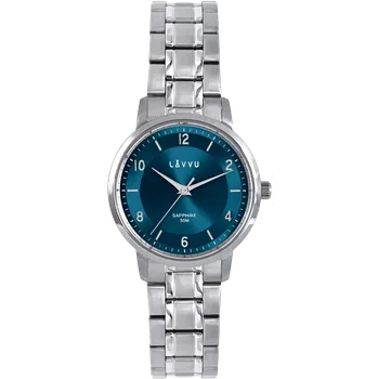 Hodinky LAVVU Stříbrné dámské hodinky LINSELL se safírovým sklem LWL5061&nbsp; (LAVVU Stříbrné dámské hodinky LINSELL se safírovým sklem LWL5061&nbsp;)
