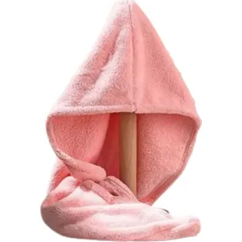 Kulma Zaparkorun Rychleschnoucí turban na hlavu pro dospělé - Růžový