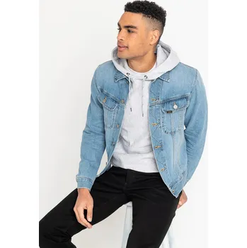 Pánská bunda Pánská jeans bunda LEE Flick Light L89RLJIR Velikost: XXL