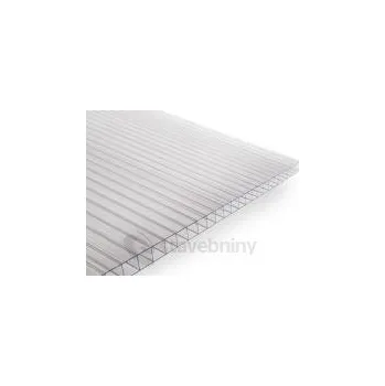 Polykarbonátová deska Polykarbonátová komůrková deska 4 mm 3000 x 2100 mm čirá | cena za m2