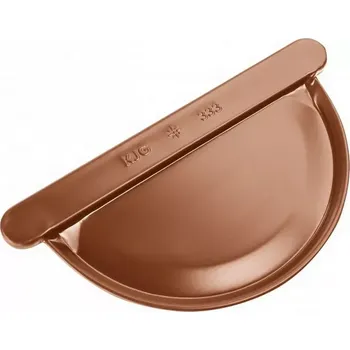 okap Pozinkované čelo žlabu 250 mm, RAL 8004 měděnohnědá KJG