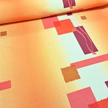 Teflonová látka Inge - oranžová 155