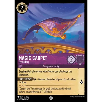 Karetní hra Magic Carpet 047/204 - Into the Inklands Typ karty: Foil