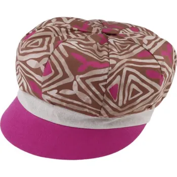 Čepice Fiebig - Headwear since 1903 Dámská letní bekovka fuchsie od Fiebig - len a bavlna Velikost: 56 cm
