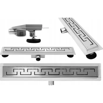 sprchový žlab Odtokový sprchový žlab 100cm Rea Greek chrom