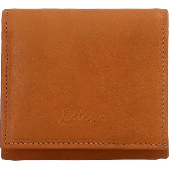 Dámská kožená peněženka oranžová - Katana Triwia oranžová