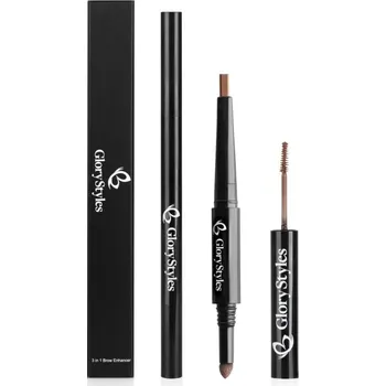 Tužka na obočí Tužka na obočí 3v1 - světle hnědá 02