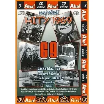 Česká hudba Největší hity 1969 CD