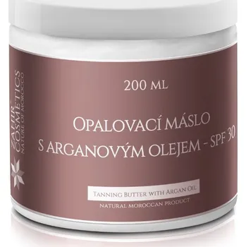 Přípravek na opalování Zahir Cosmetics Opalovací máslo s arganovým olejem SPF30