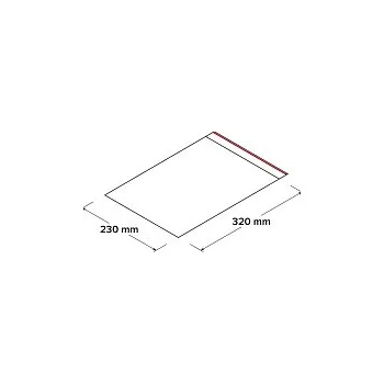 Obalový materiál Uzavíratelný ZIP sáček 230x320mm, 100 ks