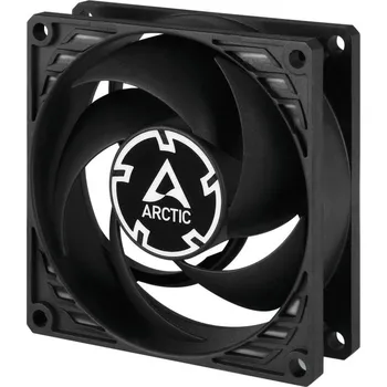 PC ventilátor ARCTIC P8 TC (black / black) - 80mm case fan with temperature control