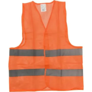 reflexní vesta GEKO Reflexní ochranná vesta oranžová XXL (G90043-XXL)