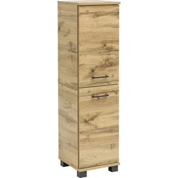 Koupelnový nábytek Skříň Highboard Möbelpartner Nora dub 30,3 x 116,9 x 32,6 cm