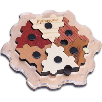 Hlavolam HRAS Pythagoras- dřevěný hlavolam