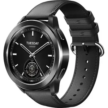 Originální Kožený Pásek Na Xiaomi Watch S3 / S4 Barva: Černá