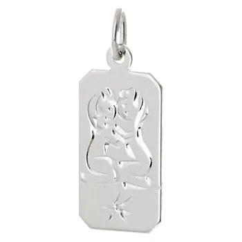 Přívěsek Stříbrný přívěšek znamení Blíženci STRZ1073BLIF