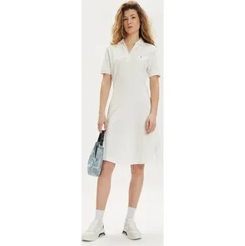 Dámské šaty Tommy Hilfiger Letní šaty WW0WW41567 Bílá Regular Fit XS