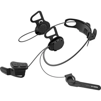 Interkom na motorku Bluetooth handsfree headset 10U pro přilby Shoei GT-Air (dosah 1,6 km), SENA