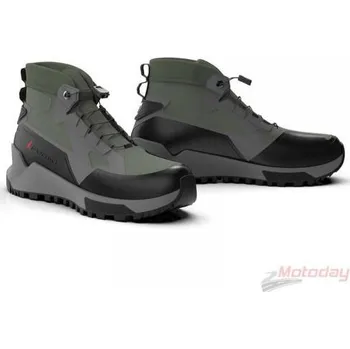 Moto obuv Moto boty FORMA KUMO olivově/černo/šedé 43