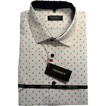 Pánská košile Pánská košile s krátkým rukávem - střih REGULAR - vzor F559 - 41