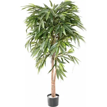 umělá květina Umělý strom Ficus longifolia - přírodní kmeny, 160cm