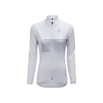 cyklistický dres KALAS MOTION Z2 | Cyklistický dres dlouhý rukáv | bílý | DÁMSKÝ | Velikost: 3