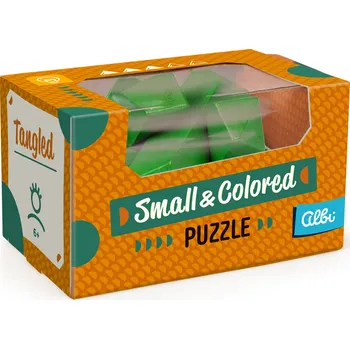 Hlavolam Malý barevný dřevěný hlavolam