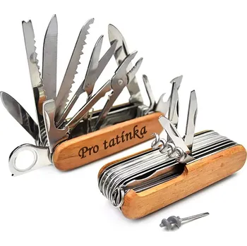 Multifunkční nůž Multifunkční kapesní nůž Maxi Wood