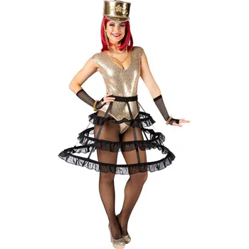 Karnevalový kostým Dámská obručová sukně - Černá