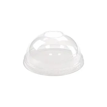 Jednorázové nádobí Vypouklé víko na kelímek 200-500 ml, 50 ks