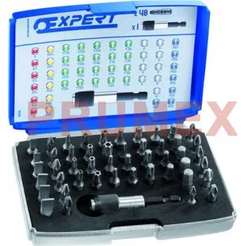 Bit Sada bitů s adaptérem 1/4", 49-dílná, TONA EXPERT, E131701T