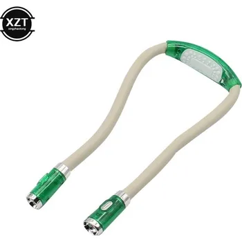 Svítilna na krk | lampička na čtení atp. - více barev - Zelená