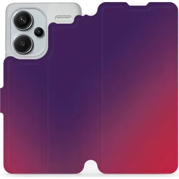 Pouzdro na mobilní telefon Flipové pouzdro Mobiwear - Xiaomi Redmi Note 13 Pro Plus 5G - VP67S Fialový a růžový odstín (Knížkové flip pouzdro, obal, kryt na mobil Xiaomi Redmi Note 13 Pro Plus 5G - VP67S Fialový a růžový odstín, materiál Umělá kůže + TPU - ochrana 360°, stojánek,)