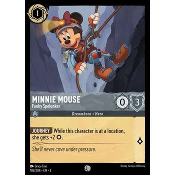 Karetní hra Minnie Mouse 183/204 - Into the Inklands Typ karty: Foil