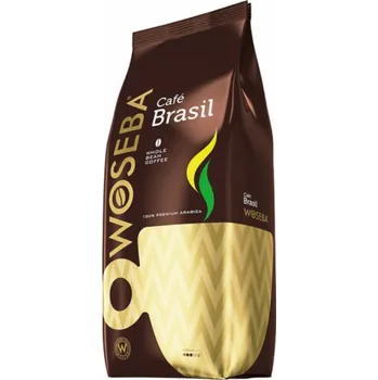 Káva Woseba Cafe Brasil zrnková káva 1 kg