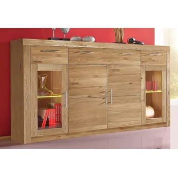Komoda Komoda Highboard DUB masiv - STEFI STEFI36D