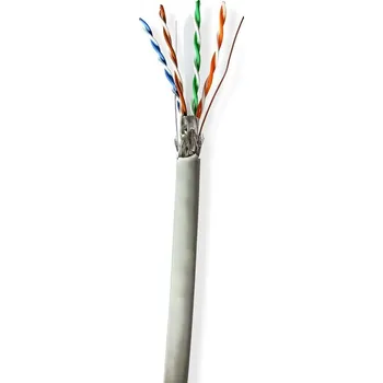 Síťový kabel Roll | CAT6 | Drát CCBG8524GY100S Nedis