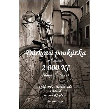 Dárkový potravinový koš Dárkový poukaz HISTORIK 2000