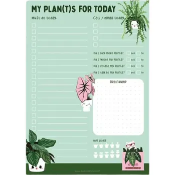 Blok Poznámkový blok Pokojové rostliny, A5