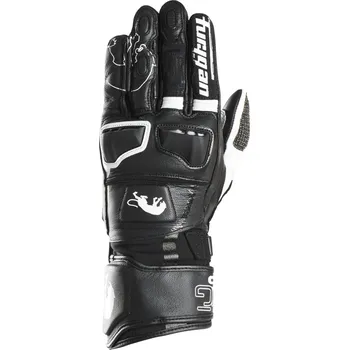 Moto oblečení Rukavice na motorku Furygan STYG 15 černo-bílé 2XL