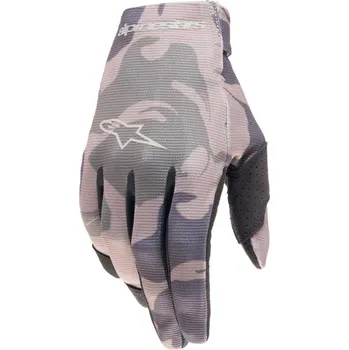 Moto rukavice Rukavice RADAR, ALPINESTARS, dětské (zelená camo/hnědá) 2024 3XS