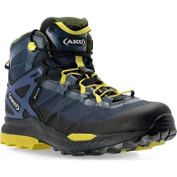 Pánská treková obuv Boty AKU Rocket Mid Dfs GTX Barva: Blue-Mustard, Velikost: 41 EU