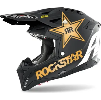 Helma na motorku Přilba AVIATOR 3.0 Rockstar 22, AIROH (matná) 2022 XXL