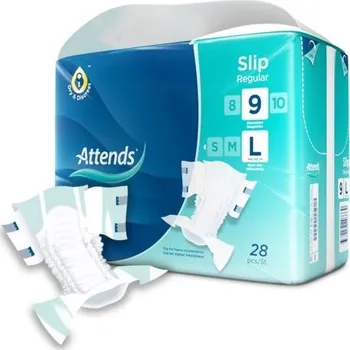 Attends Slip Super Regular 9 inkontinenční zalepovací kalhotky L 28 ks