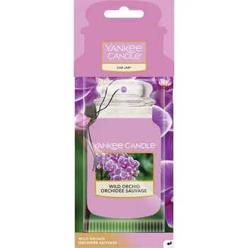 Yankee Candle Classic Car Jar papírová visačka 1 ks, Wild Orchid