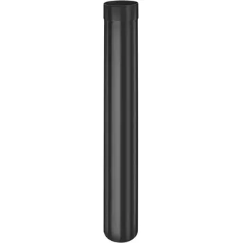 okap Pozinkovaný okapový svod Ø 80 mm délka 3000 mm v barvě intenzivní černá